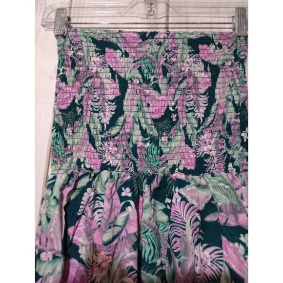 Toxik 3 Romper Ladies Small Purple Green Strapless - Picture 3 of 7